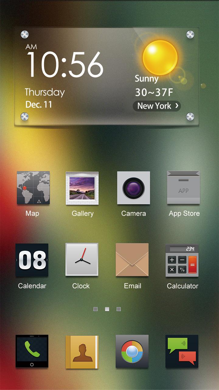 Sci &amp; Tech Life Hola Theme Screen 2
