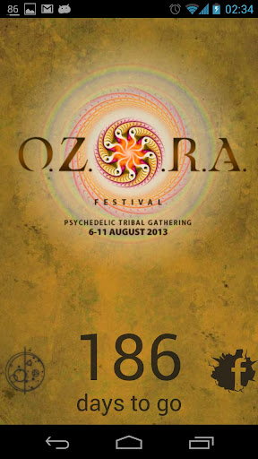 OZORA 2013 countdown