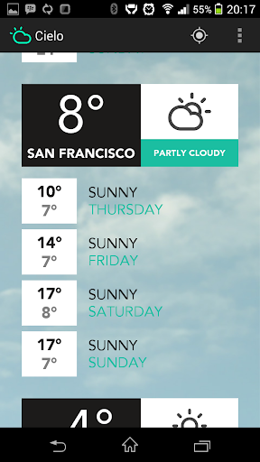 【免費天氣App】Cielo Weather-APP點子