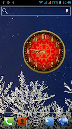 Виджет старинные часы poster 4