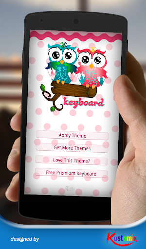 Cute Owls Keyboard