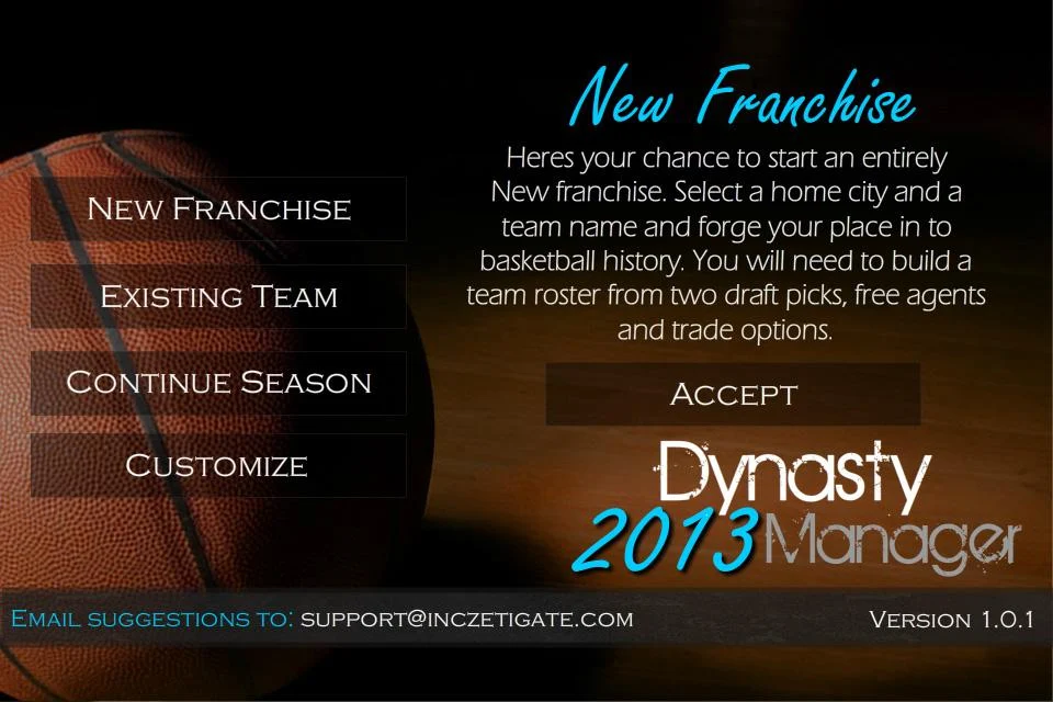 Basketball Dynasty Manager 13 - screenshot