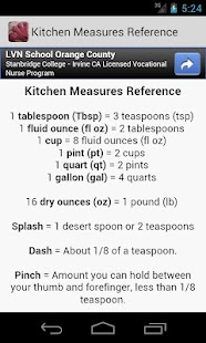 Kitchen Measures Screenshots 1