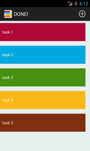 DONE 超シンプルなタスク管理アプリ