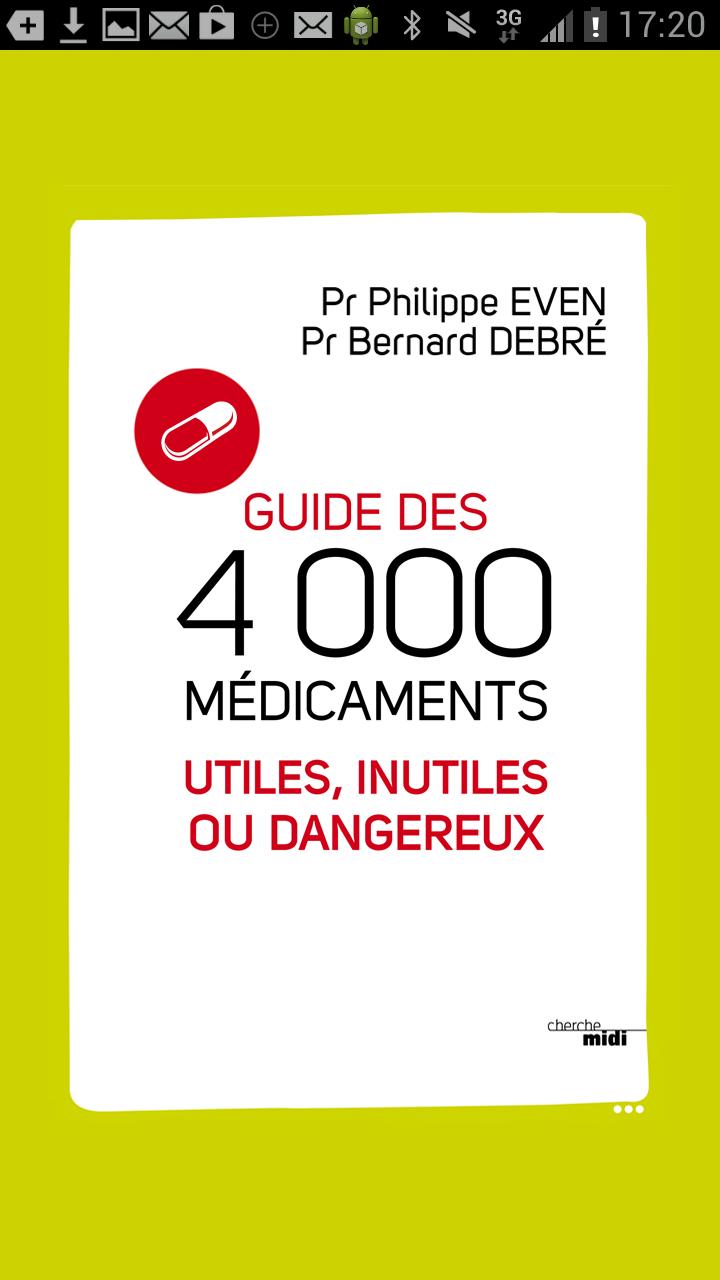 Le Guide des 4000 médicaments Screen 1