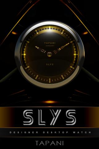 SLYS Designer Clock Widget