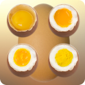 The perfect egg timer logo