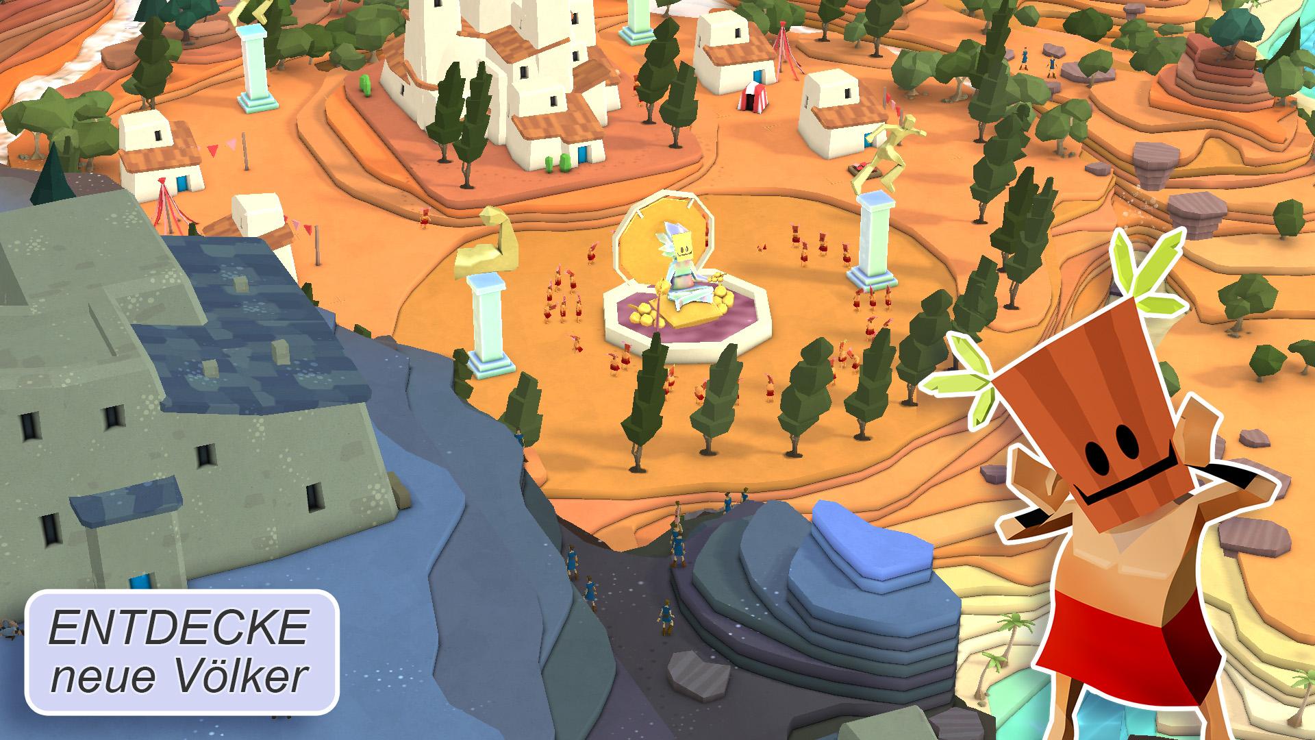 Android application Godus screenshort