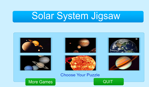 Solar System Jigsaw
