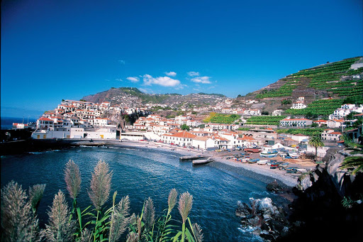 Camara-de-Lobos-Madeira-Portugal - Câmara de Lobos on the island of Madeira, Portugal.