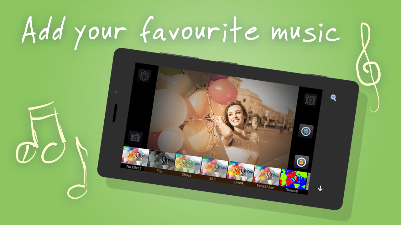 VideoFX Music Video Maker — приложение на Android