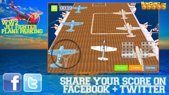 WW2 Jet Fighter Plane Parking Screenshots 6