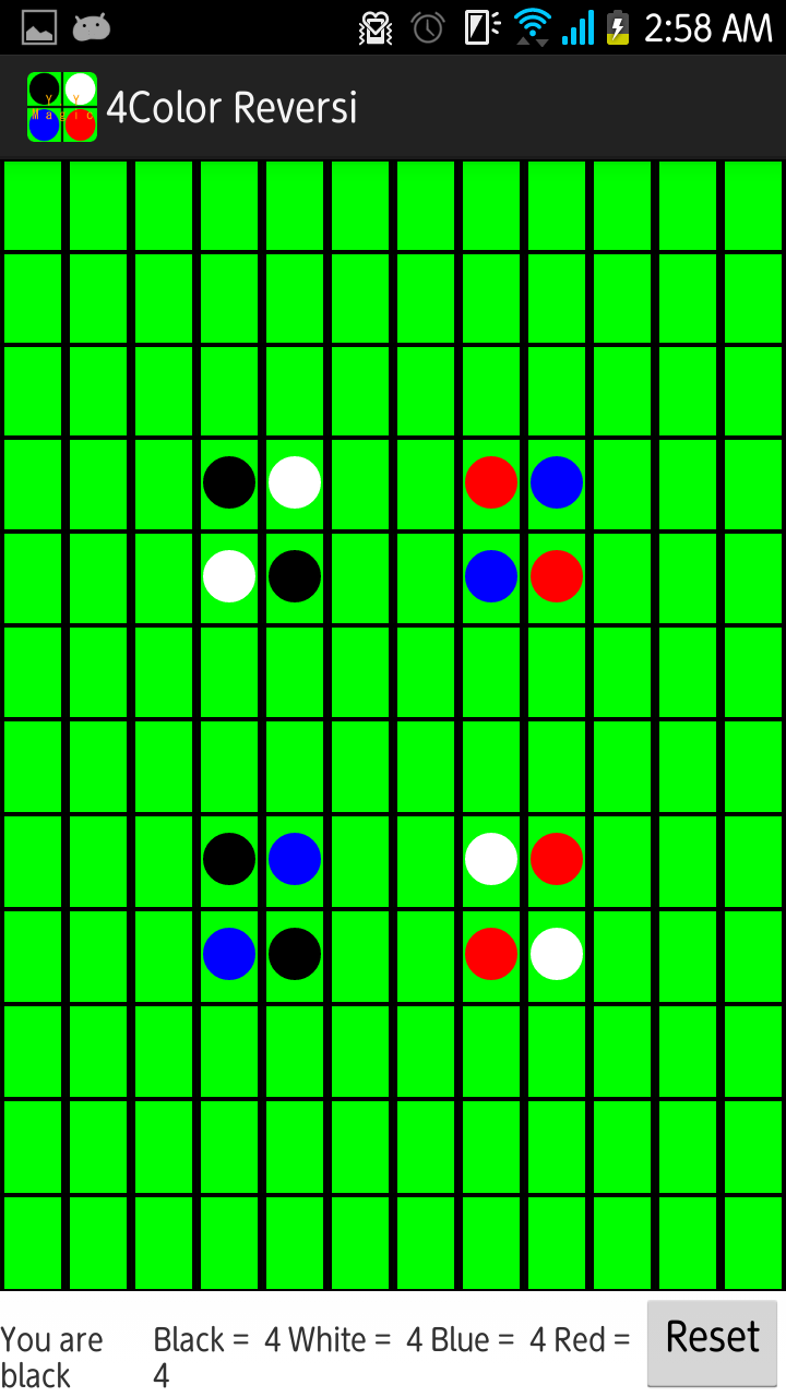 4Color Reversi Premium Screen 2