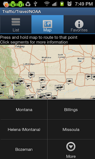 【免費旅遊App】Montana Traffic Cameras-APP點子