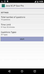 Java scjp quiz pro Screenshots 0