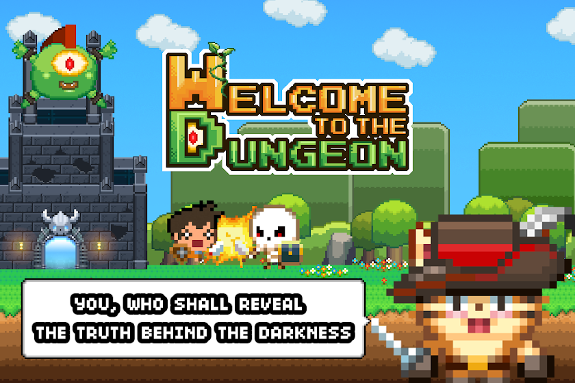 Welcome to the Dungeon Screen 1