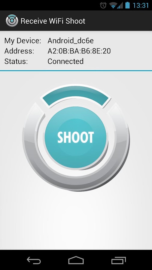 Wifi Shoot Wifi Direct Screenshot