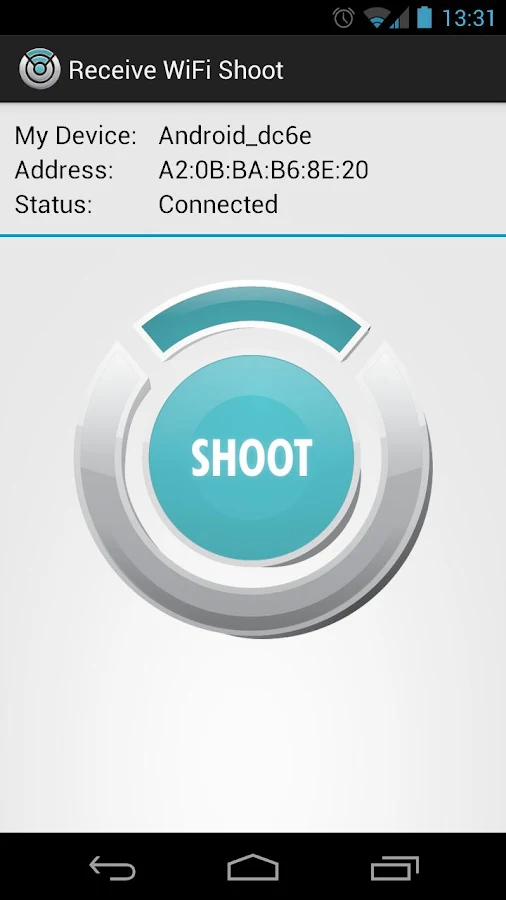 Wifi Shoot Wifi Direct Screenshot