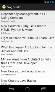 Free Download Blog Reader APK for Android