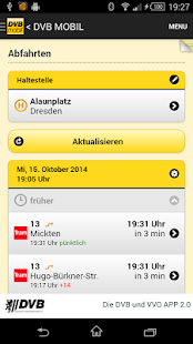5. DVB und VVO Fahrplan App Screenshots 3