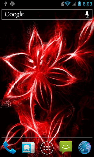 Red flower LWP