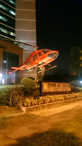 SAR Helicopter Statue
