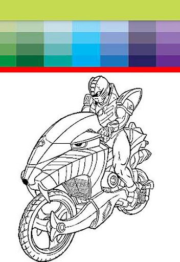 【免費休閒App】Hero Rangers Coloring book-APP點子