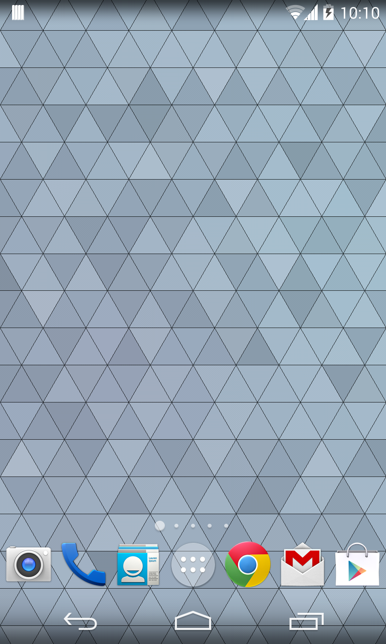 Triangle Live-Wallpaper Pro Screen 2