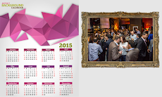 2015 カレンダー フォト フレームのおすすめ画像5