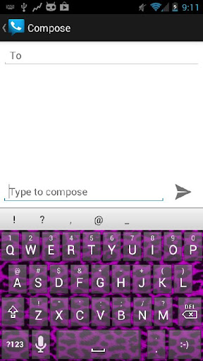 Pink Cheetah Keyboard Skin