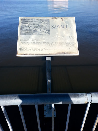 Sawmill Historic Plaque