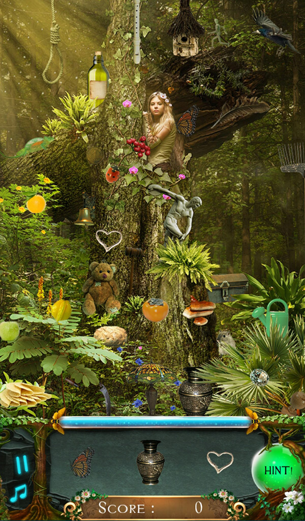 Hidden Object - Dryad Wonders Screen 2