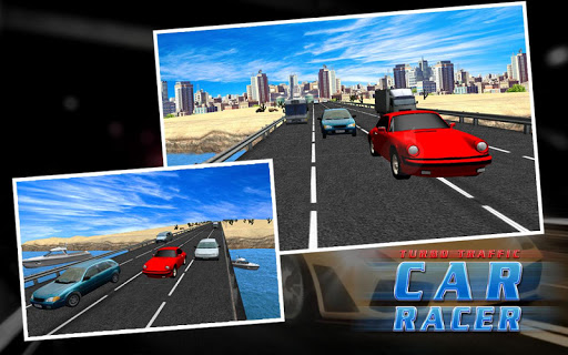 交通賽車和賽車3D CAR RACER 3D