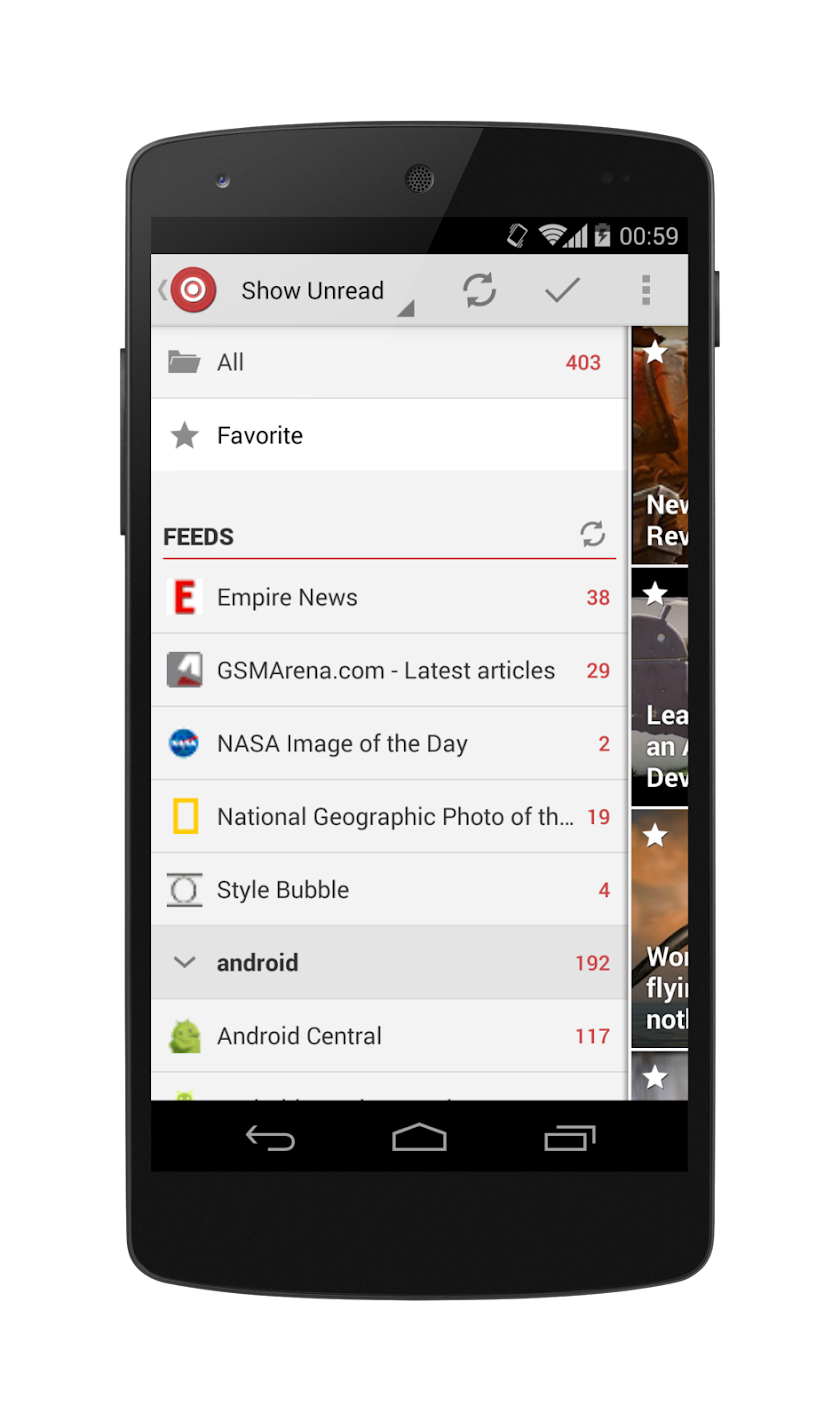 Feed Centre Pro Key Screen 1