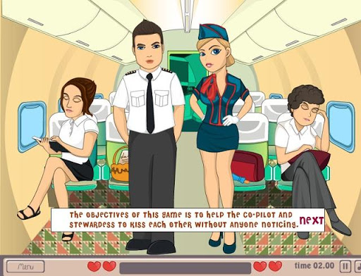 Kiss Airplane Air Hostess