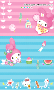 download ハローキティきせかえ「みんなの夏祭り★」サンリオホーム free