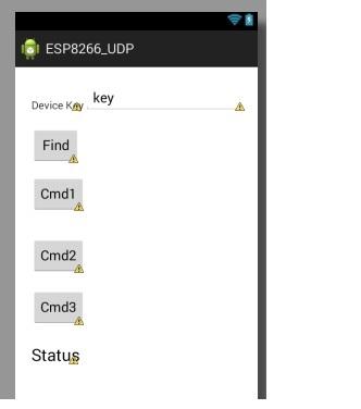 ESP8266 UDP Commander