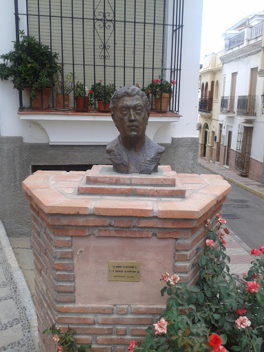 Busto D. Manuel Alcantara