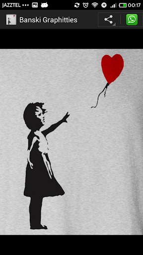 Banksy Graffiti for Wahtsapp