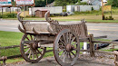 Watauga Creek Antique Wagon Display