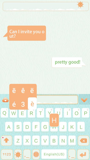 Good Weather _Ikeyboard Theme