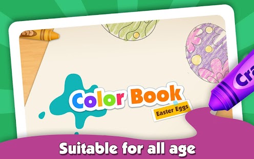 Kids Color Book - Easter Eggs Screenshots 3