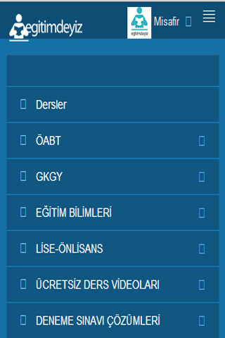 【免費教育App】egitimdeyiz mobil aplikasyon-APP點子