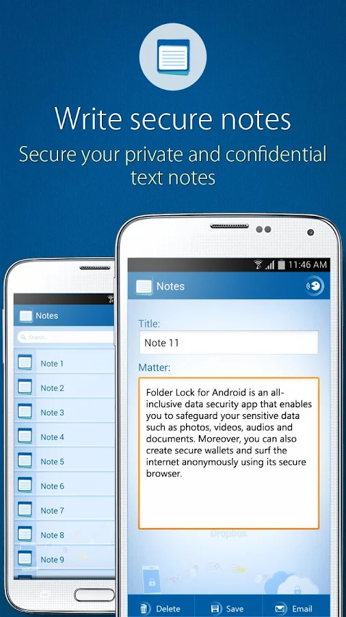    Folder Lock Pro- screenshot  