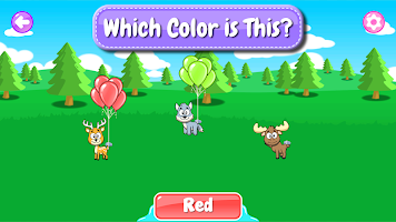 Guess the Color Forest Animals APK 螢幕截圖圖片 #3