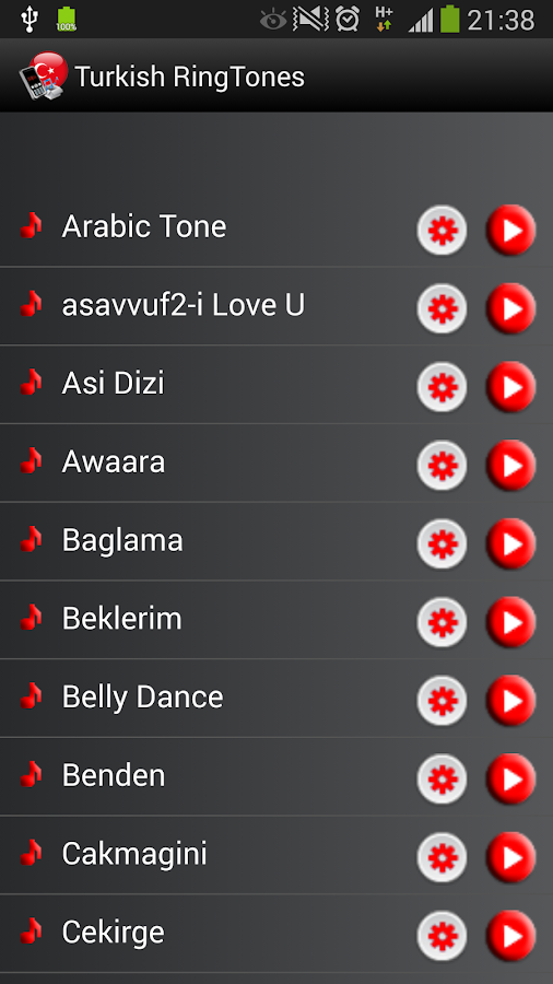 sonneries turcs 2014 - screenshot