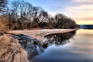 Riverbank by Jon Eggen -   ( fetsund, sand, sunset, norway, river )