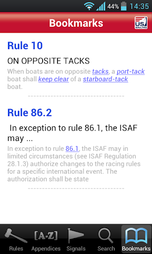 【免費運動App】The Racing Rules of Sailing-APP點子