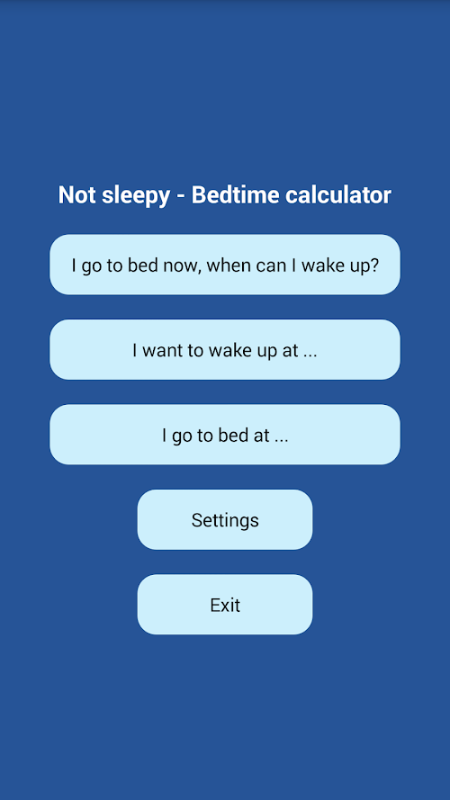 Android application NotSleepy Calculator Plus screenshort