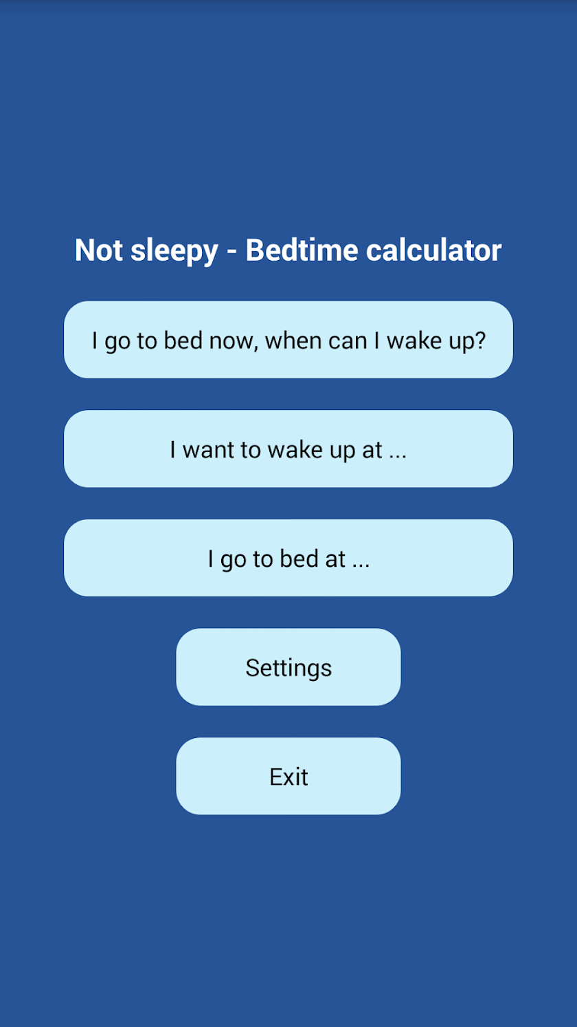 NotSleepy Calculator Plus Screen 1